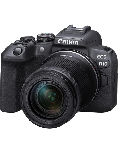 Cámara Sin Espejo Canon EOS R10 + Lente 18-150mm + Accesorios Cámara Sin Espejo Canon EOS R10 + Lente 18-150mm + Accesorios
