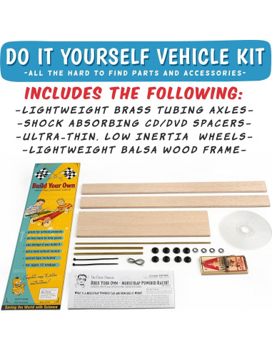Kit de Coche de Trampa para Ratones Doc Fizzix - STEM 340g