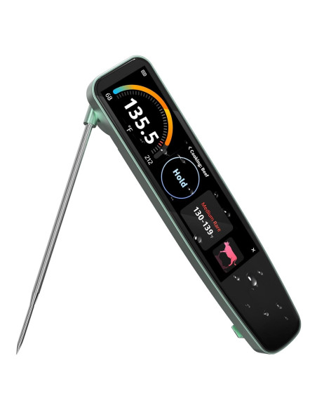 Termómetro Digital de Carne Inteligente Temp-OS 3.8" HD Termómetro Digital de Carne Inteligente Temp-OS 3.8" HD