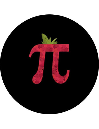 PopSockets PopGrip Estándar Negro Día de Pi Regalo Matemáticas