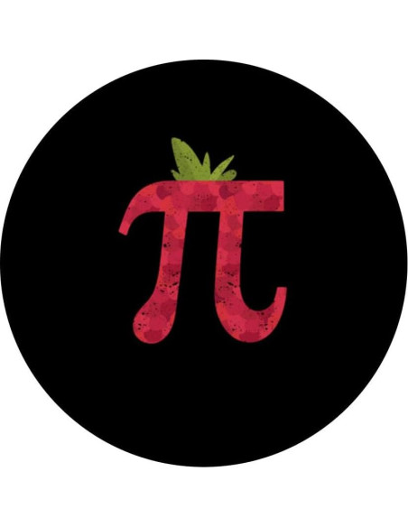 PopSockets PopGrip Estándar Negro Día de Pi Regalo Matemáticas PopSockets PopGrip Estándar Negro Día de Pi Regalo Matemáticas
