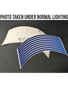 Rayas Reflectantes Azules 3M para Rines de 43 cm - Juego Completo 2