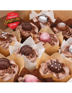 Forros para Cupcakes Tulipán Baker's Signature 200 Piezas 2