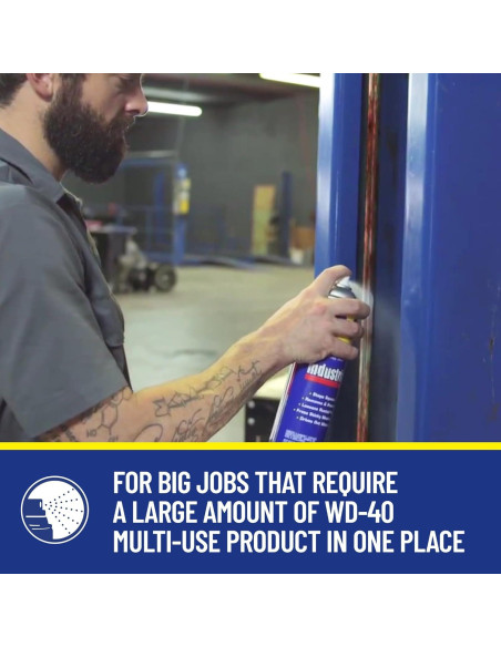 Lubricante Multiuso WD-40 0.47 L Aerosol Industrial Lubricante Multiuso WD-40 0.47 L Aerosol Industrial