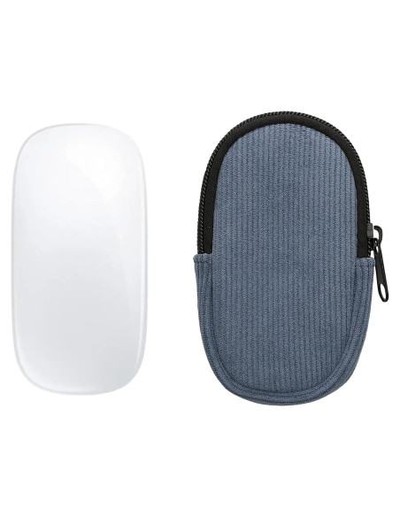 Funda Protectora kwmobile para Ratón Apple Magic Mouse 1/2 - Neopreno Azul Vintage Funda Protectora kwmobile para Ratón Apple Magic Mouse 1/2 - Neopreno Azul Vintage