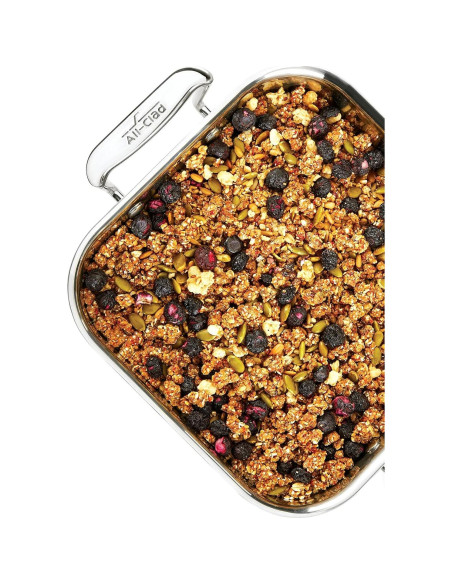 Sartén Cuadrada All-Clad 20 cm Acero Inoxidable con Tapa Sartén Cuadrada All-Clad 20 cm Acero Inoxidable con Tapa