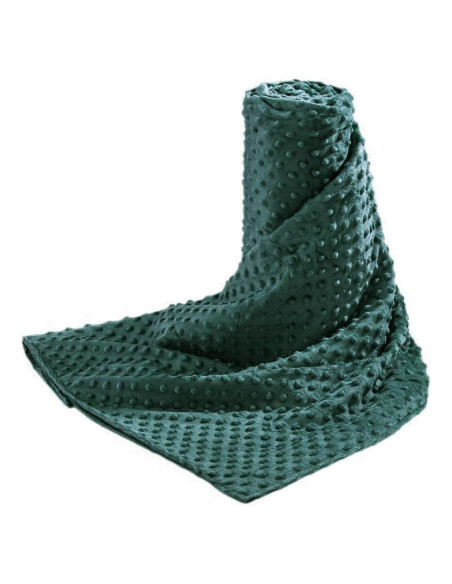 Funda de Edredón con Peso Acdyion 48x72 cm Verde Suave Minky Funda de Edredón con Peso Acdyion 48x72 cm Verde Suave Minky