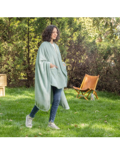 Manta Usable Berkshire Blanket PrimaLush Azul 147x163 cm 2
