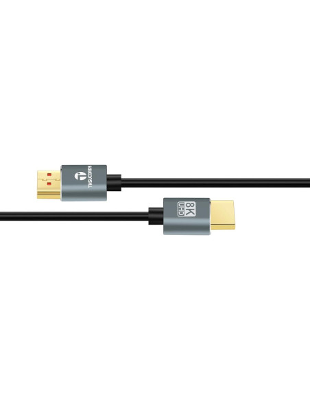 Cable HDMI 2.1 Jinglong 0.5M Ultra Delgado 8K 4K 48Gbps Cable HDMI 2.1 Jinglong 0.5M Ultra Delgado 8K 4K 48Gbps