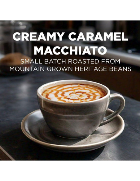 Cápsulas de Café Caramelo Macchiato Intelligent Blends 100 ct Cápsulas de Café Caramelo Macchiato Intelligent Blends 100 ct