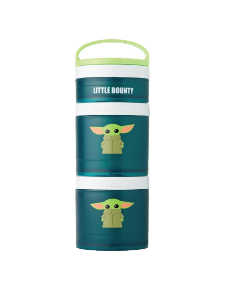 Contenedores Apilables Whiskware Star Wars - 3 Tazas para Snacks Contenedores Apilables Whiskware Star Wars - 3 Tazas para Snacks