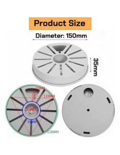 Soporte de Techo Extensible CTXSUMTEC para Cámaras Dome 30-60cm 2