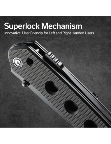 Cuchillo Plegable CIVIVI Vision FG Nitro-V 9.0 cm Mango G-10