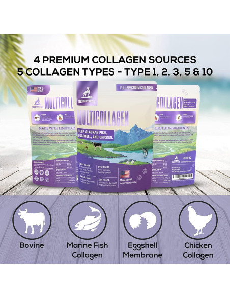 Suplemento de Colágeno Líquido para Perros Brightway 226g Suplemento de Colágeno Líquido para Perros Brightway 226g
