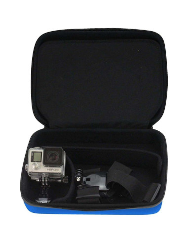 Funda Dura Navitech Azul para Cámara de Acción Midland H9