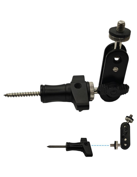 Soporte de Cámara de Trail Kuiming Ajustable 360 para Caza Soporte de Cámara de Trail Kuiming Ajustable 360 para Caza