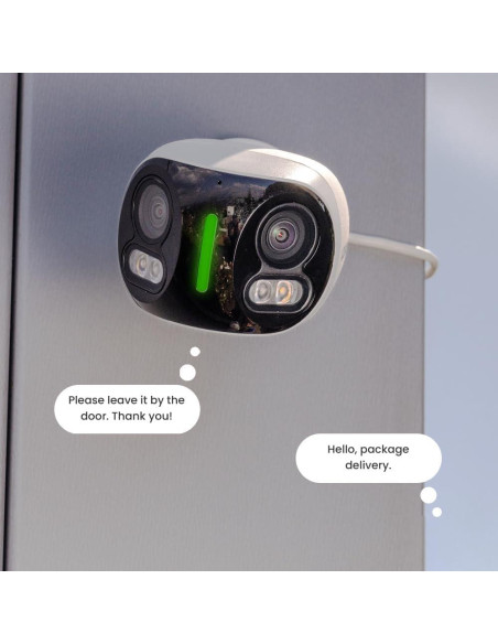 Cámara de Seguridad Inalámbrica Lorex 4K Doble Lente 180 Cámara de Seguridad Inalámbrica Lorex 4K Doble Lente 180