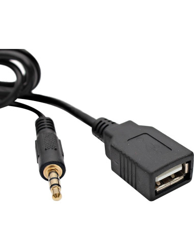 Adaptador AUX y USB para audio de coche Yomikoo QX003