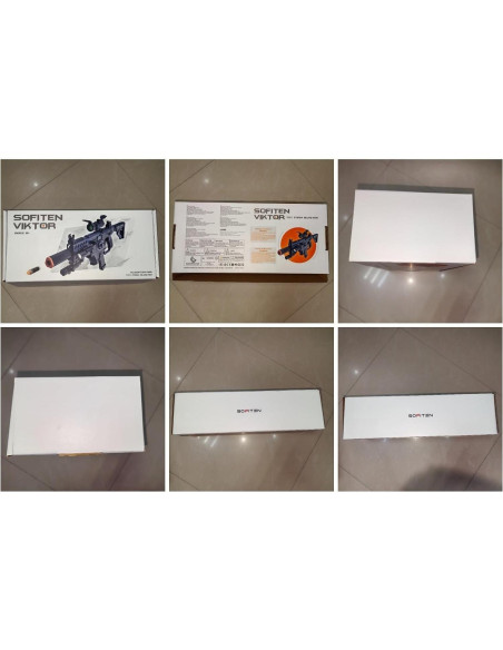 Rifle de francotirador de juguete SOFITEN Viktor-Y con accesorios Rifle de francotirador de juguete SOFITEN Viktor-Y con accesorios