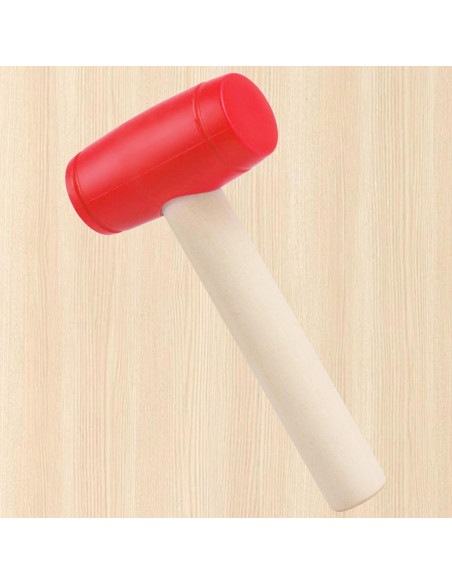 Martillo de Juguete de Madera y Plástico Waenerec 90g Martillo de Juguete de Madera y Plástico Waenerec 90g