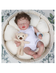 Muñeca de bebé renacida KSBD 50.8 cm con accesorios