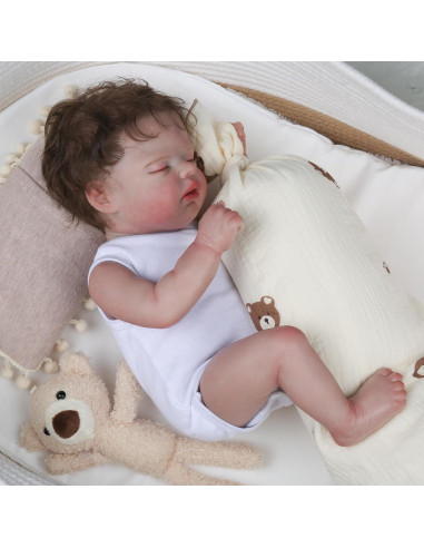 Muñeca de bebé renacida KSBD 50.8 cm con accesorios