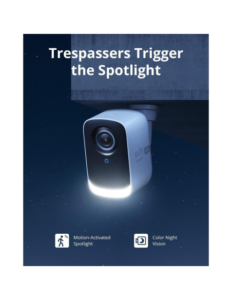 Cámara de Seguridad Inalámbrica eufy S300 4K - Paquete de 3 Cámara de Seguridad Inalámbrica eufy S300 4K - Paquete de 3