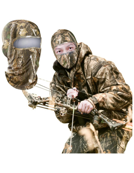 Máscara Facial Camo WTACTFUL para Caza - Transpirable y Ligera Máscara Facial Camo WTACTFUL para Caza - Transpirable y Ligera