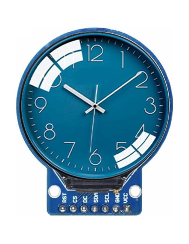 Módulo de Pantalla LCD TFT HiLetgo 1.28" GC9A01 240x240 RGB