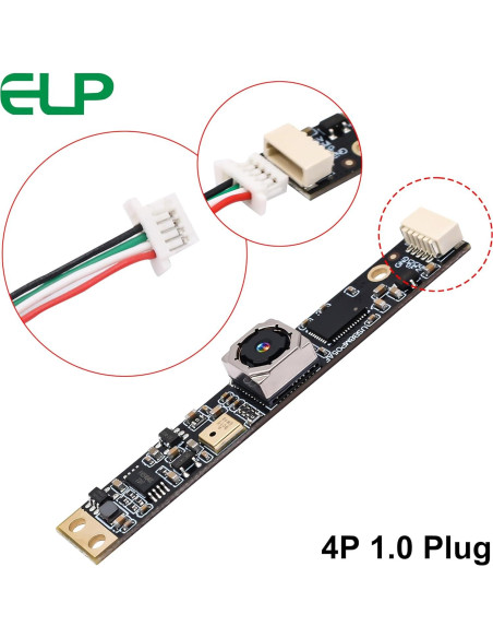 Cámara USB ELP 8MP con Micrófono y Enfoque Automático Cámara USB ELP 8MP con Micrófono y Enfoque Automático
