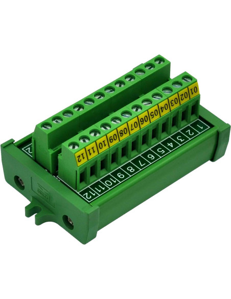 Módulo de distribución 12 posiciones 24A 400V CZH-LABS Módulo de distribución 12 posiciones 24A 400V CZH-LABS