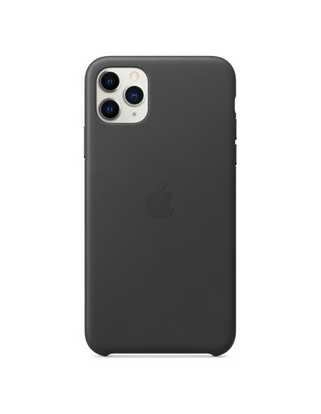Funda de Cuero Apple para iPhone 11 Pro Max - Negro Funda de Cuero Apple para iPhone 11 Pro Max - Negro