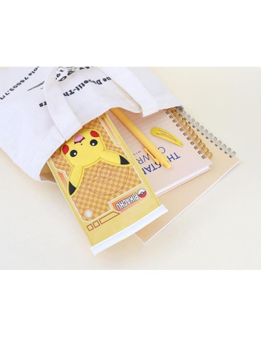 Estuche Multiusos Pikachu Premium Doble Cremallera 20.8x8.9cm