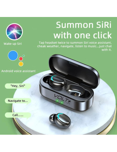 Auriculares Inalámbricos VOLT PLUS TECH F9 Mini Bluetooth 5.3 IPX7