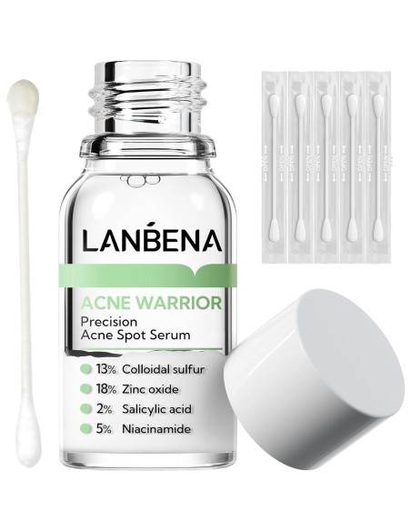 Suero Secante para Acné LANBENA 12.4 ml - Tratamiento Nocturno Suero Secante para Acné LANBENA 12.4 ml - Tratamiento Nocturno