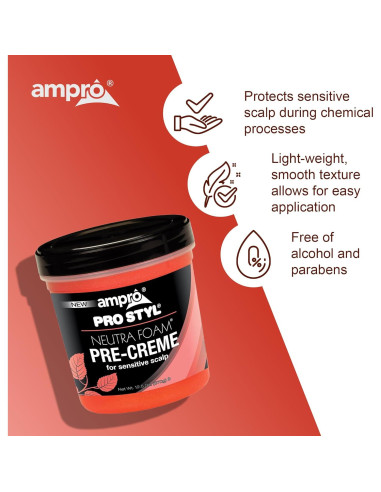 Base Pre-Crema Ampro para Cuero Cabelludo Sensible 354 g