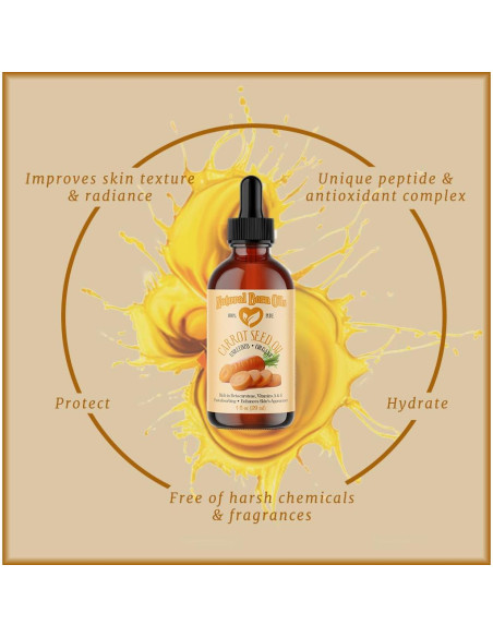 Aceite de Semilla de Zanahoria Natural Born 3.78L Orgánico Prensado en Frío Aceite de Semilla de Zanahoria Natural Born 3.78L Orgánico Prensado en Frío