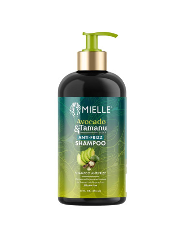 Champú Antifrizz Mielle Organics Aguacate y Tamanu 340g