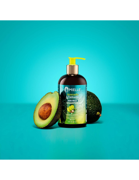 Champú Antifrizz Mielle Organics Aguacate y Tamanu 340g Champú Antifrizz Mielle Organics Aguacate y Tamanu 340g