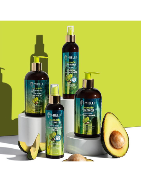 Champú Antifrizz Mielle Organics Aguacate y Tamanu 340g Champú Antifrizz Mielle Organics Aguacate y Tamanu 340g