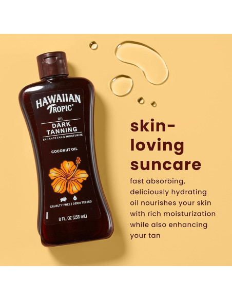 Aceite Bronceador Oscuro Hawaiian Tropic Original 4x226.8g Aceite Bronceador Oscuro Hawaiian Tropic Original 4x226.8g