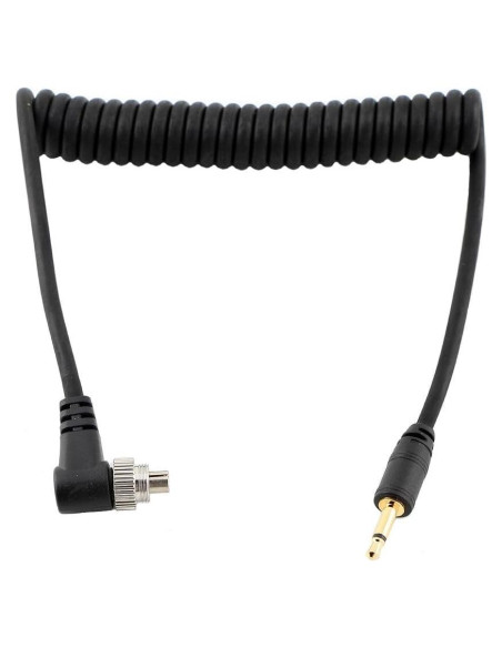 Cable de Sincronización PC 2.5mm Keabroir 1m para Flash DSLR Cable de Sincronización PC 2.5mm Keabroir 1m para Flash DSLR
