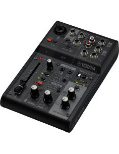 Mezclador de Streaming Yamaha AG03MK2 Negro 3 Canales USB 2