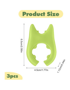 Soporte de Cuchara de Silicona Mabor - 3 Piezas Antideslizante 2