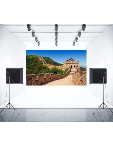 Fondo de Fotografía MEETSIOY 1.52x0.91m Gran Muralla China Fondo de Fotografía MEETSIOY 1.52x0.91m Gran Muralla China