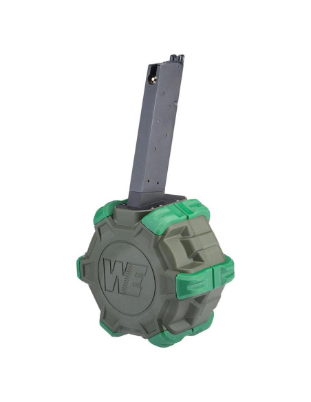 Cargador Airsoft GoldenBall WE-Tech 1911 Gas Blowback 400 Balas Verde OD Cargador Airsoft GoldenBall WE-Tech 1911 Gas Blowback 400 Balas Verde OD