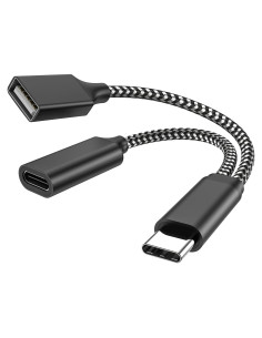 Adaptador USB C OTG MOGOOD 18W PD para Samsung y más