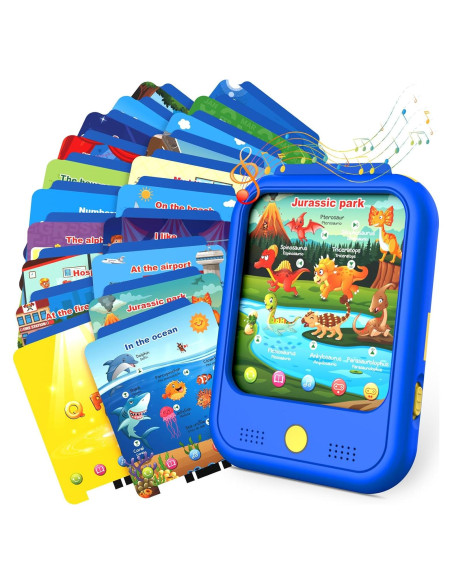 Tableta de Aprendizaje Bilingüe Qiaojoy 20 Páginas 2-12 Años Tableta de Aprendizaje Bilingüe Qiaojoy 20 Páginas 2-12 Años
