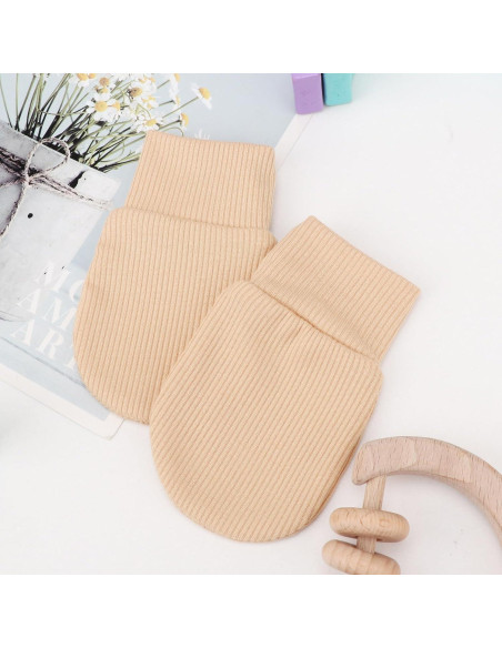 Manoplas para Bebés BQUBO 6 Pares 0-6 Meses Unisex Manoplas para Bebés BQUBO 6 Pares 0-6 Meses Unisex