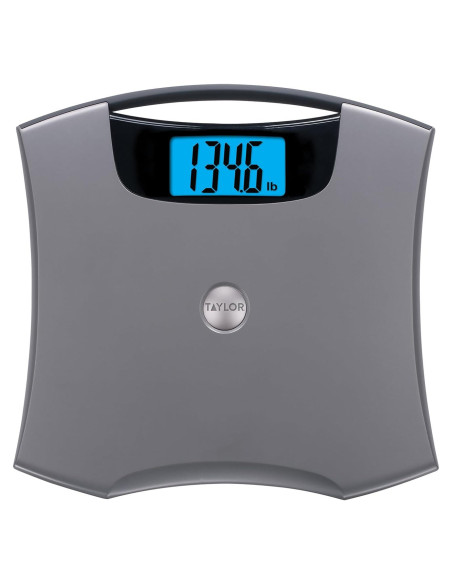 Báscula Digital Taylor 200 kg con Pantalla Jumbo Azul Báscula Digital Taylor 200 kg con Pantalla Jumbo Azul